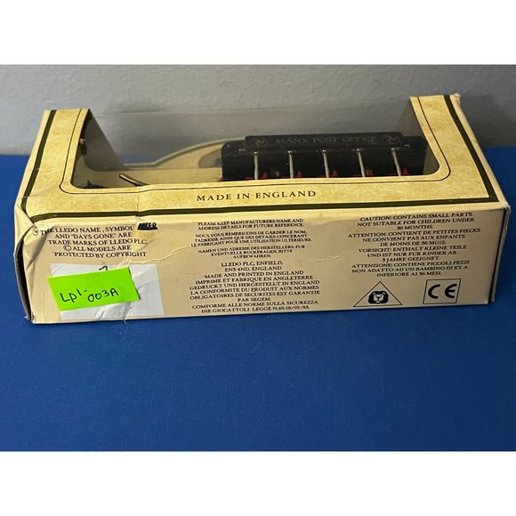 Vintage Lledo Horse Drawn Tram, Manx Post Office, Isle of Man diecast Rare! - Picture 8 of 9